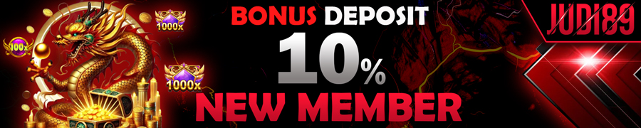 bonus member baru judi89